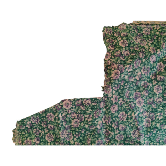 2 Floral Felt Crafting Fabric - Picture 2 of 4